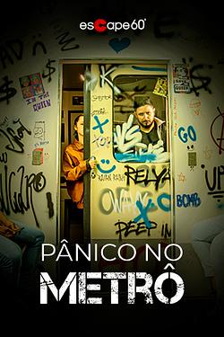 Capa da sala de escape Pânico no Metrô (Rio de Janeiro)