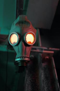 Capa da sala de escape Ameaça Nuclear