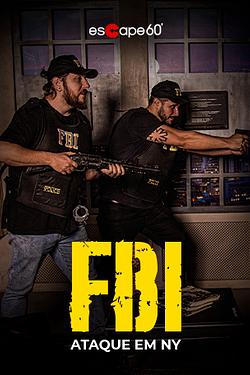 Capa da sala de escape FBI - Ataque em Nova York
