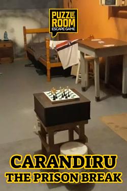 Capa da sala de escape Carandiru - The Prison Break