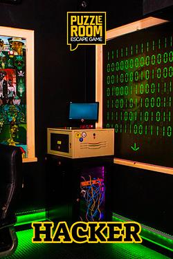 Capa da sala de escape Hacker