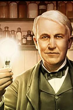 Capa da sala de escape Thomas Edison e o Museu da Lâmpada