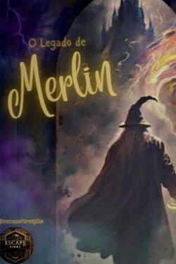 Capa da sala de escape O legado de Merlin